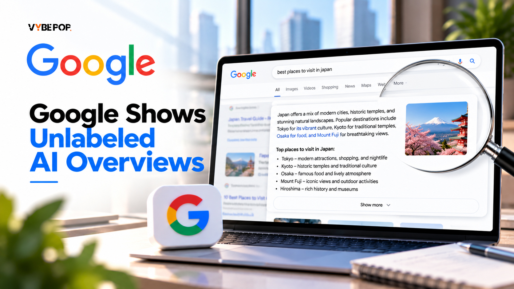 Google Shows Unlabeled AI Overviews
